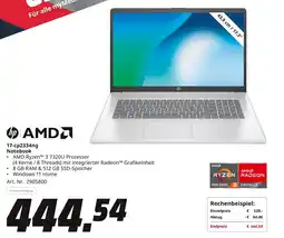 MediaMarkt hp AMD Notebook 17-cp2334ng Angebot