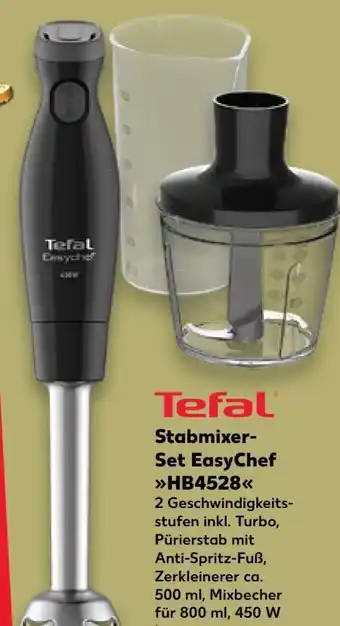 Kaufland Tefal Stabmixer-Set Easy Chef HB4531 Angebot