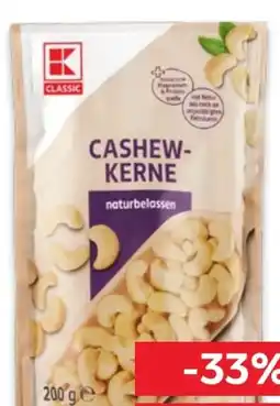 Kaufland K-Classic Cashewkerne Angebot