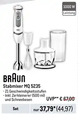 METRO BRAUN Stabmixer MQ 5235 Angebot