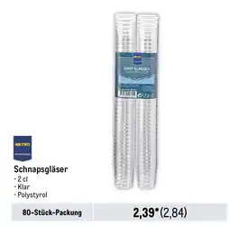 METRO METRO Chef Schnapsgläser Angebot