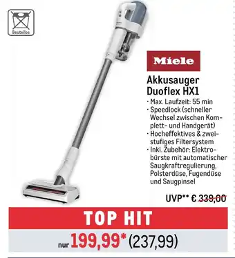 METRO Miele Akkusauger Duoflex HX1 Angebot