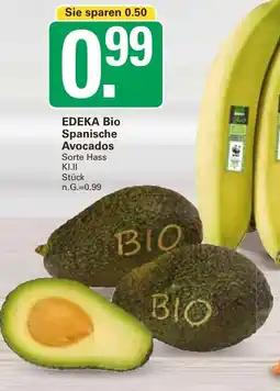 WEZ EDEKA Bio Spanische Avocados Angebot