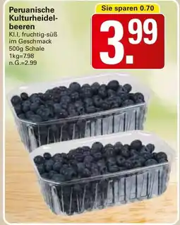 WEZ Peruanische Kulturheidel- beeren Angebot