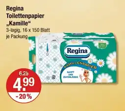 V Markt Regina toilettenpapier kamille Angebot