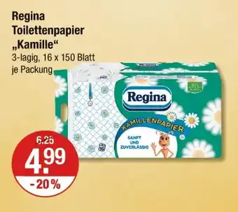 V Markt Regina toilettenpapier kamille Angebot