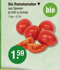 V Markt Bio bio romatomaten Angebot