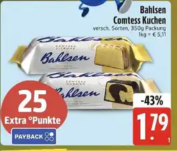 Edeka Xpress Bahlsen comtess kuchen Angebot