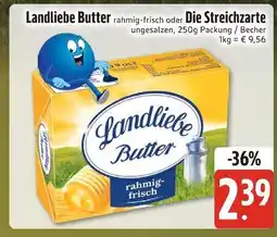 Edeka Xpress Landliebe butter oder die streichzarte Angebot