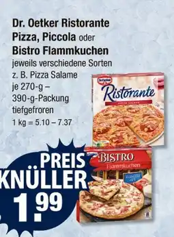 V Markt Dr. oetker pizza, piccola oder bistro flammkuchen Angebot