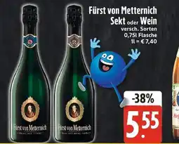 Edeka Xpress Fürst von metternich sekt oder wein Angebot