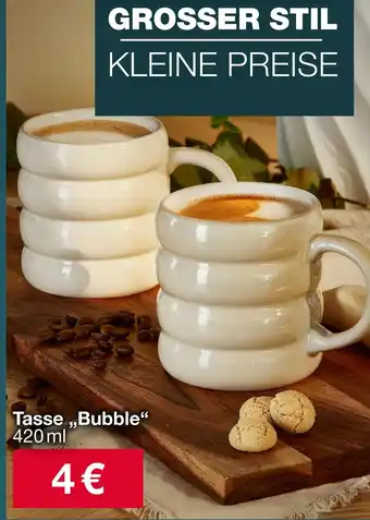 Woolworth Tasse bubble Angebot