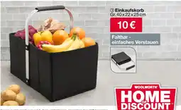 Woolworth Einkaufskorb Angebot