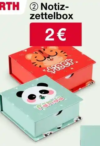 Woolworth Notizzettelbox Angebot
