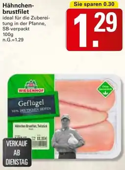 WEZ Hähnchenbrustfilet Angebot