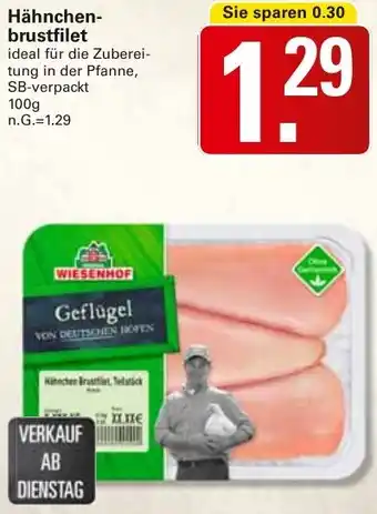 WEZ Hähnchenbrustfilet Angebot