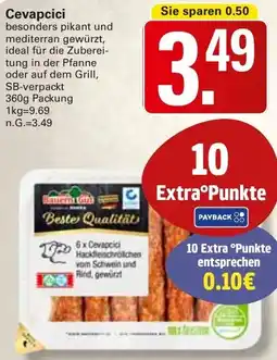 WEZ Bauern Gut Cevapcici Angebot