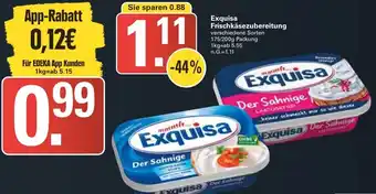 WEZ Exquisa Frischkäsezubereitung Angebot