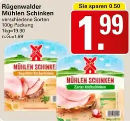 WEZ Rügenwalder Mühlen Schinken Angebot