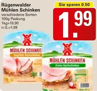 WEZ Rügenwalder Mühlen Schinken Angebot