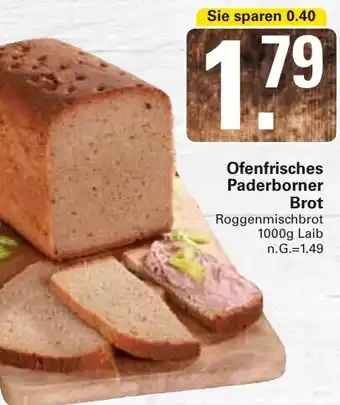 WEZ Ofenfrisches Paderborner Brot Angebot