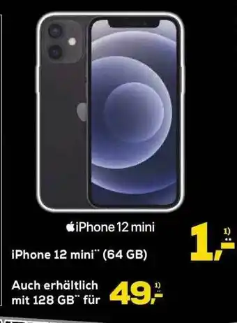 Euronics Iphone 12 Mini" (64 Gb) Angebot