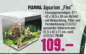 Hornbach Fluval Aquarium „flex” Angebot