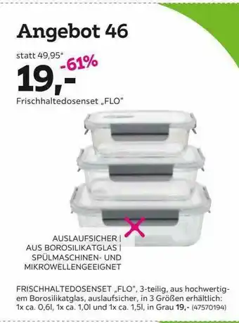 Mömax Frischhaltedosenset „flo“ Angebot