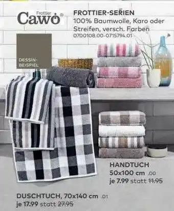 porta Cawo Frottier-serien Angebot