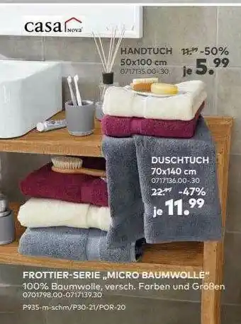 porta Frottier-serie „micro Baumwolle” Angebot