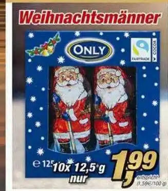 Posten Börse Weihnachtsmänner Angebot