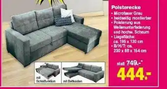 Repo Markt Polsterecke Angebot