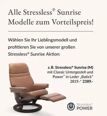 Segmüller Stressless sunrise (m) Angebot