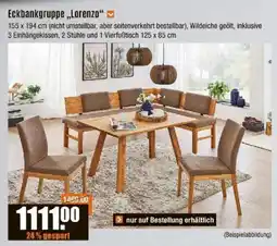 V Baumarkt Eckbankgruppe „Lorenzo" Angebot