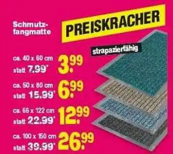 Repo Markt Schmutzfangmatte Angebot