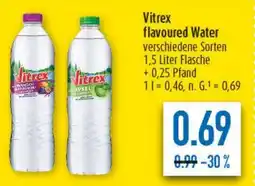 diska Vitrex flavoured Water Angebot