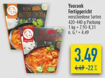 diska Youcook Fertiggericht Angebot