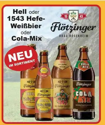 Getränke Göbel Hell Oder 1543 Hefe-weißbier Oder Cola-mix Angebot