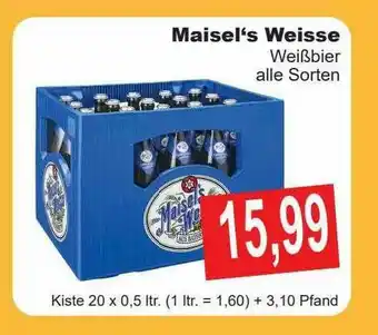 Getränke Göbel Maisel's Weisse Angebot