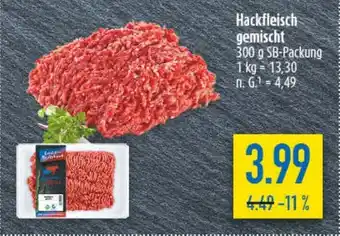 diska Hackfleisch gemischt Angebot