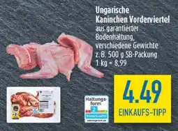 diska Ungarische Kaninchen Vorderviertel Angebot