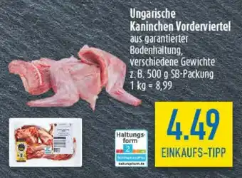 diska Ungarische Kaninchen Vorderviertel Angebot