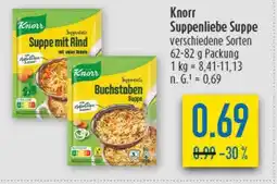 diska Knorr Suppenliebe Suppe Angebot