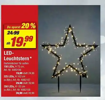 toom Baumarkt Led-leuchtstern Angebot