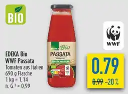 diska EDEKA Bio WWF Passata Angebot