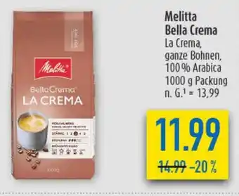 diska Melitta Bella Crema Angebot