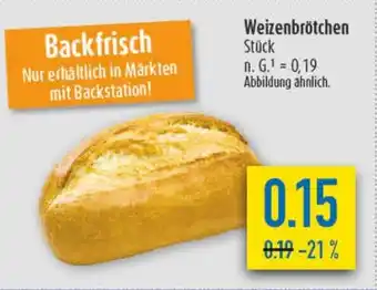 diska Weizenbrötchen Angebot