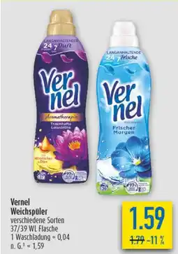 diska Vernel Weichspüler Angebot