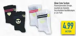 diska Glow Crew Socken Angebot