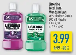 diska Listerine Total Care Mundspülung Angebot